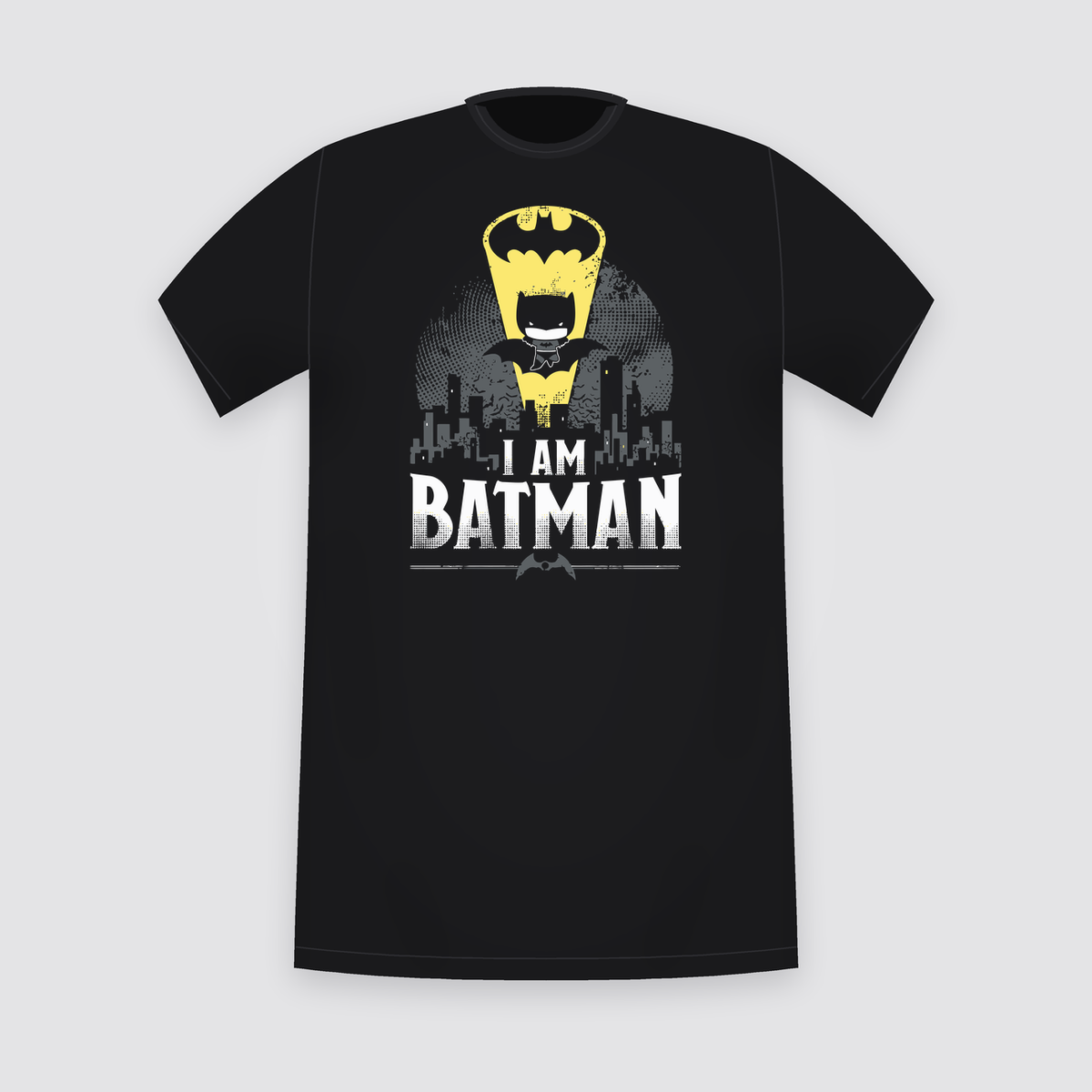 DC Batman I Am Batman Black T-Shirt
