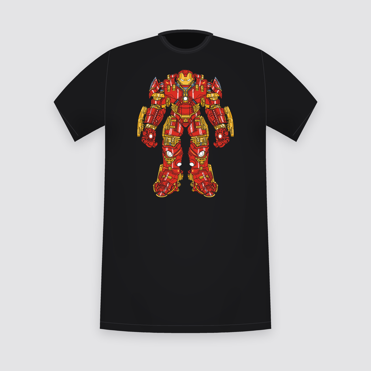 Marvel Hulkbuster Armour Black T-Shirt