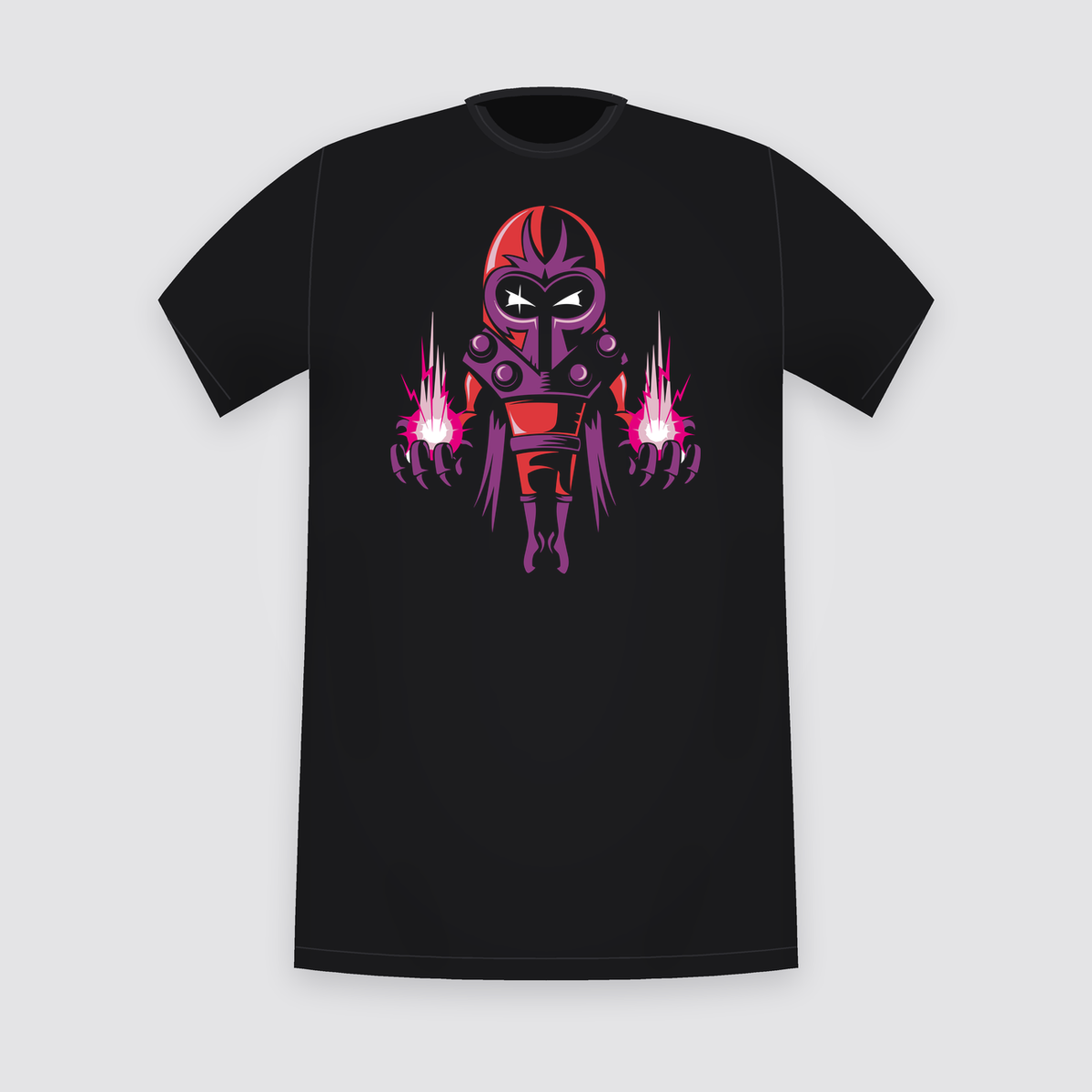 Marvel Magneto Chibi Black T-Shirt