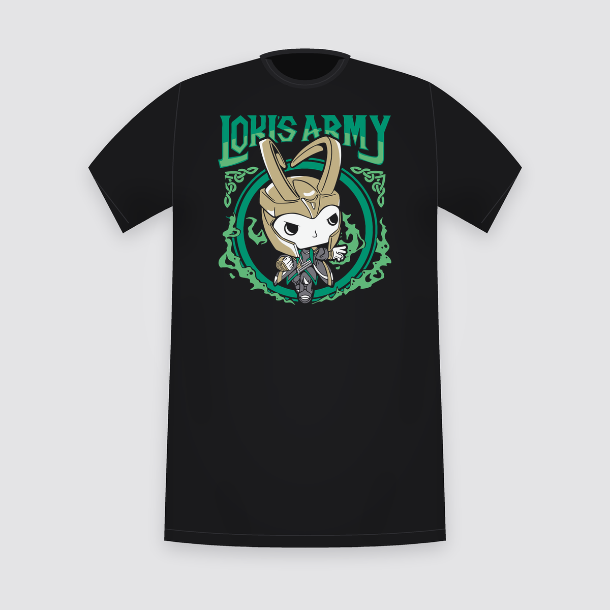 Marvel Loki's Army Black T-Shirt