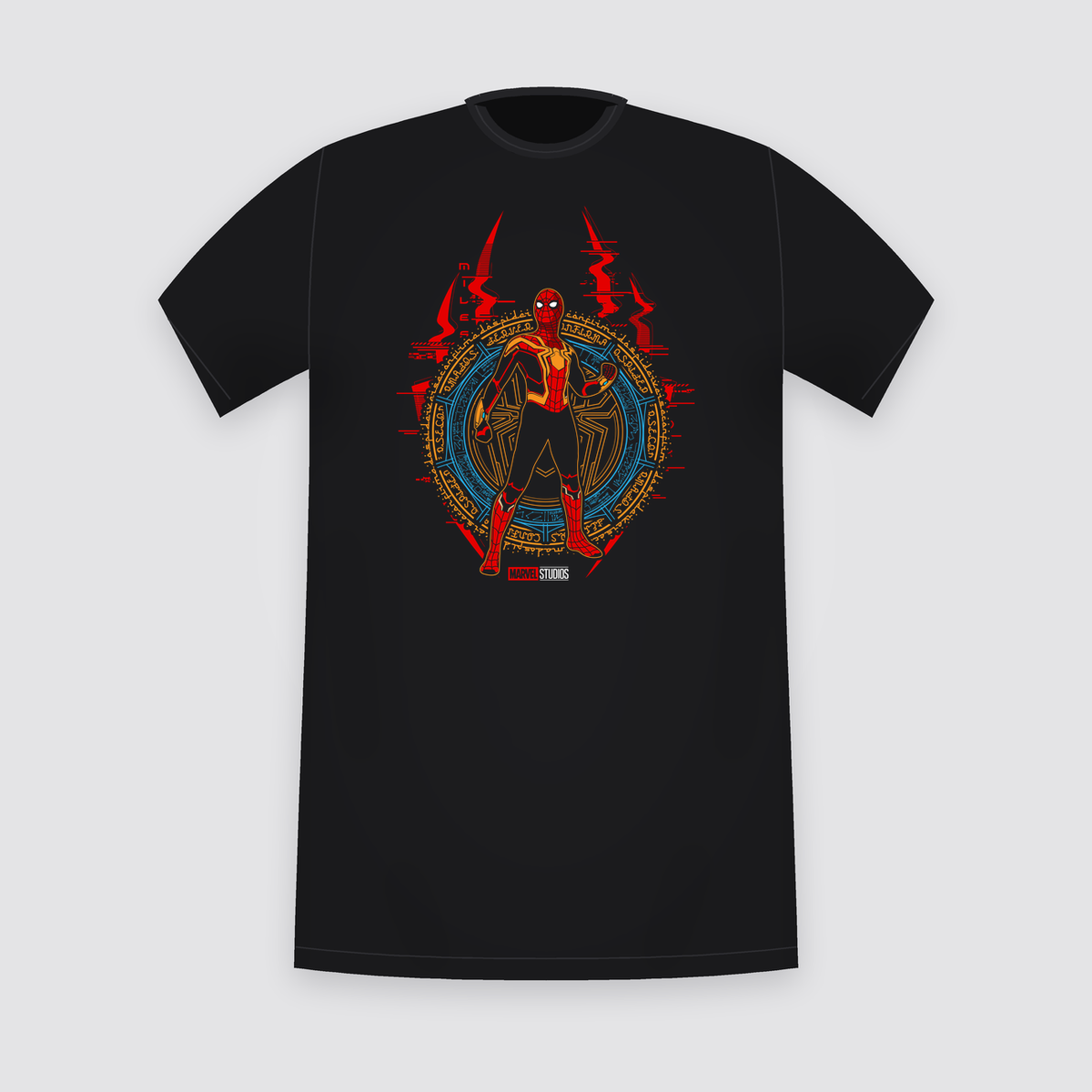 Marvel Spider-Man Doctor Strange Portal Black T-Shirt